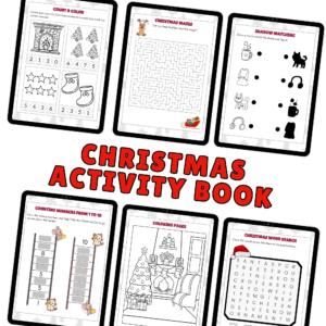 Christmas Activity Book For Kids